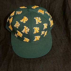 A’s fitted hat